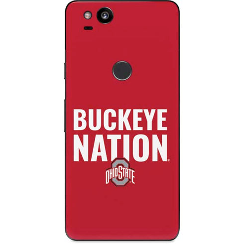 Ohio State University The Ohio State Buckeyes Google Pixel 2 Skin